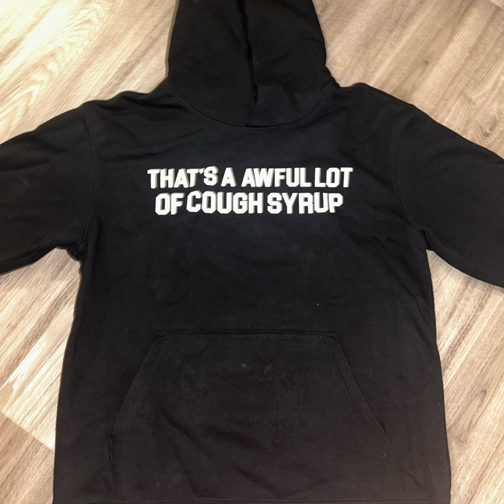 that’s awful lotta cough syrup desto dubb hoodie size M